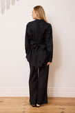 Caitlin Crisp 9-5 Shirt - Black Linen