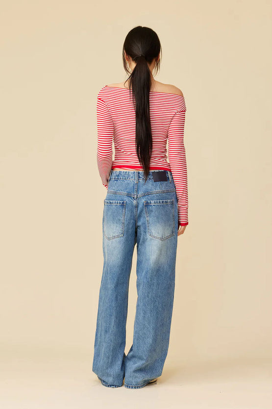 Ruby Apple Jean - Midtown Blue