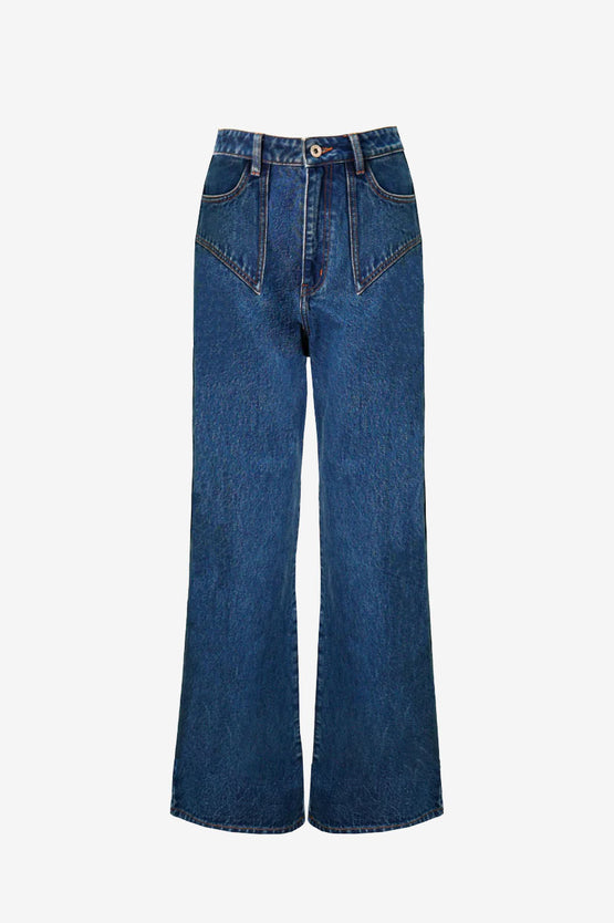 Ruby Clover Jean - Indigo