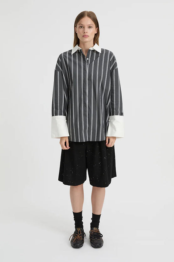 Blanca Opal Shirt - Black/White