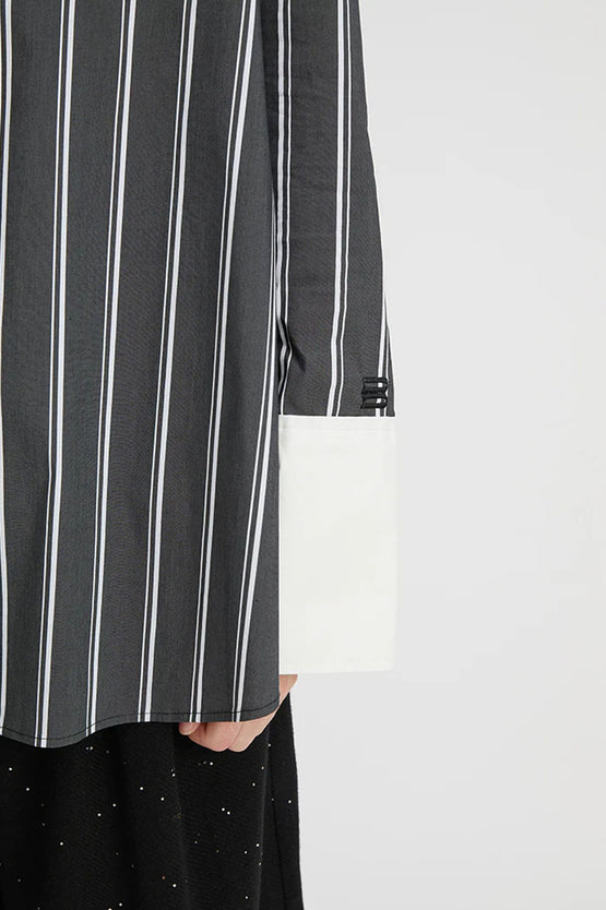 Blanca Opal Shirt - Black/White