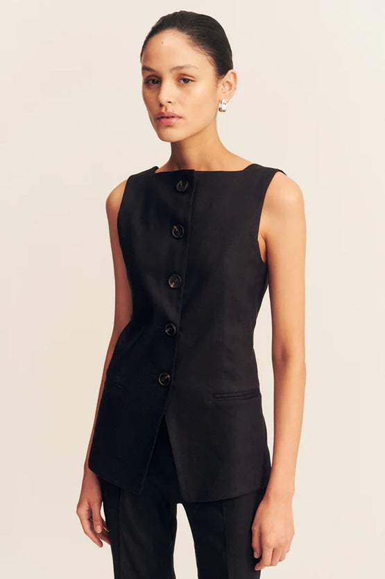 Shona Joy Kasbah Vest - Black