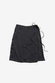Permanent Vacation Axis Wrap Skirt - Black
