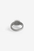 Stolen Girlfriends Club Baby Claw Ring - Silver Orange Citrine