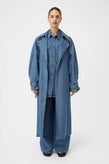 Camilla and Marc Bea Denim Trench - Blue
