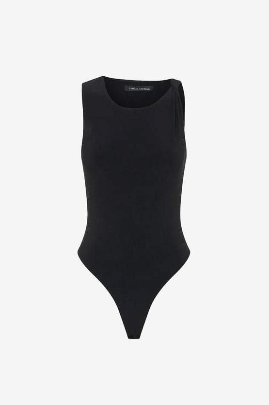 Camilla and Marc Saint Twist Bodysuit - Black
