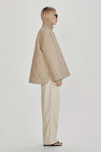 Commoners Quilted Jacket - Buttermilk
