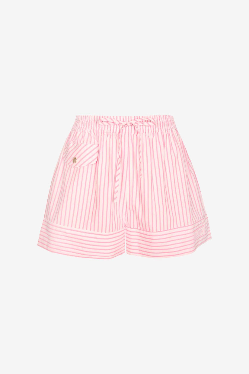 Ruby Butterfly Short - Pink Stripe