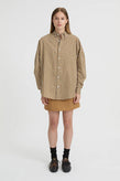Blanca Callum Shirt - Camel/White