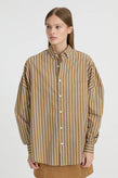 Blanca Callum Shirt - Camel/White