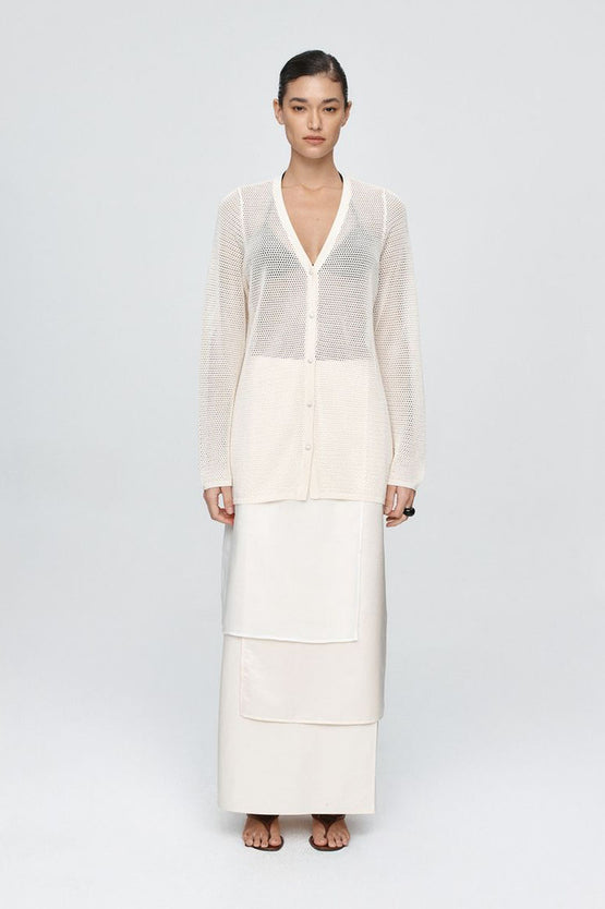 Marle Calla Cardigan - Ivory