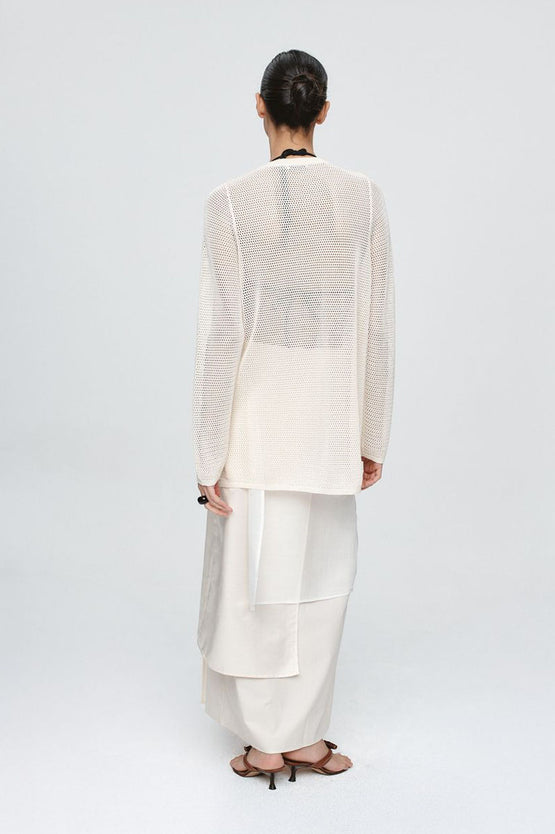 Marle Calla Cardigan - Ivory