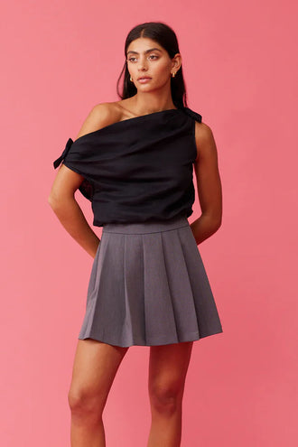 Ruby Carmy Miniskirt - Charcoal