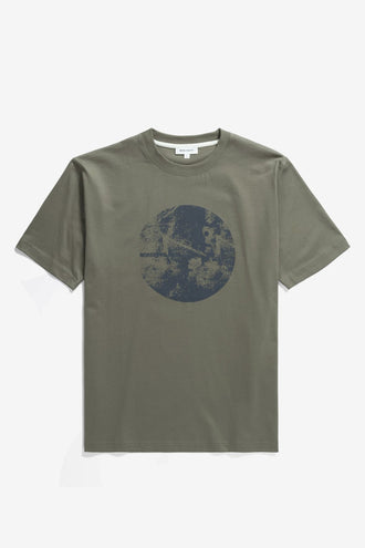 Norse Projects Johannes Circle T-Shirt - Green