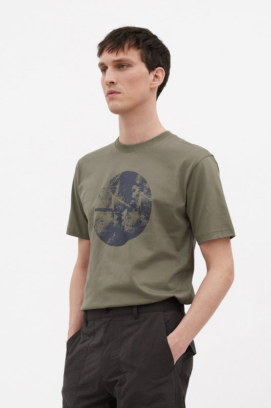 Norse Projects Johannes Circle T-Shirt - Green