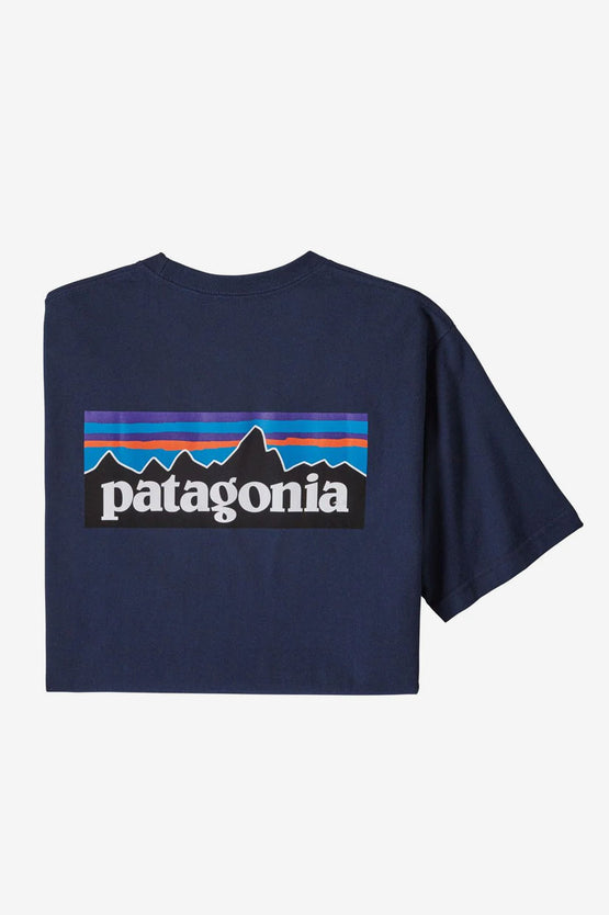 Patagonia P-6 Responsibili Tee - Classic Navy