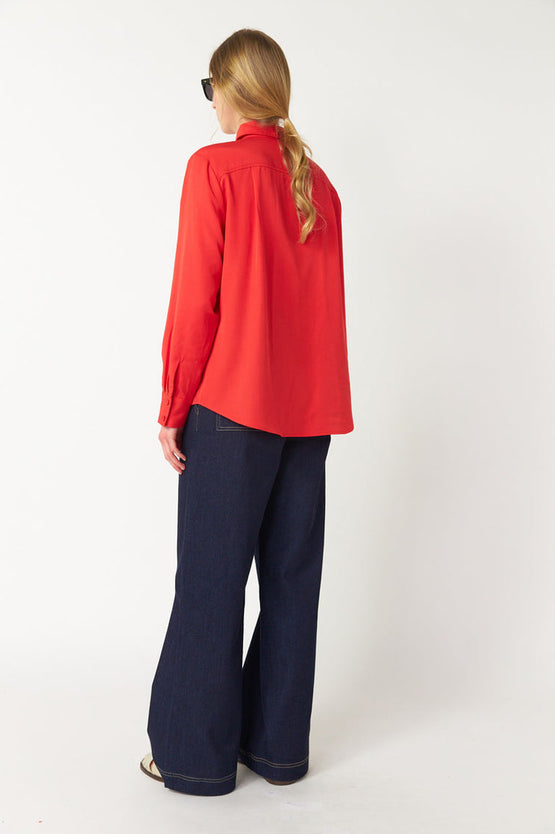 Sylvester Coco Shirt - Poppy