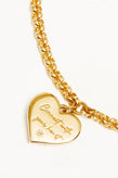 By Charlotte Connect With Your Heart Bracelet - Gold