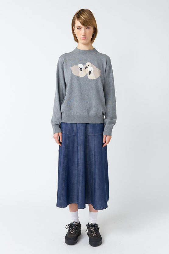 Sylvester Cygents Jumper - Grey Marle