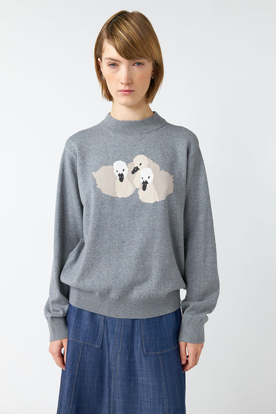Sylvester Cygents Jumper - Grey Marle