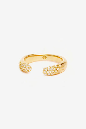 By Charlotte Connect Deeply Ring - Gold