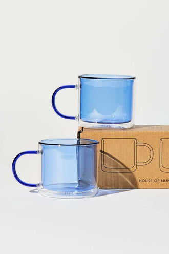 House Of Nunu Double Trouble Cup Set - Blue