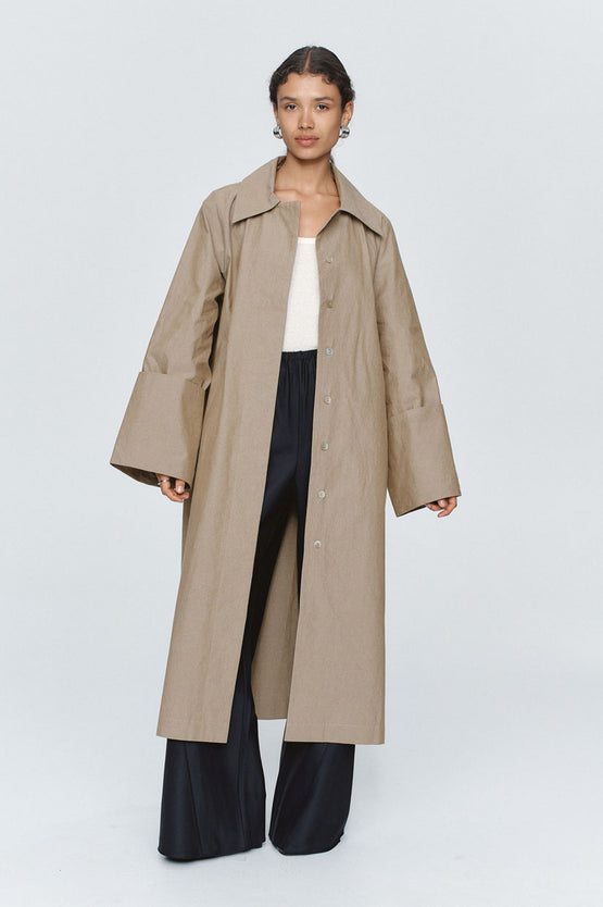 Marle Duster Coat - Rye