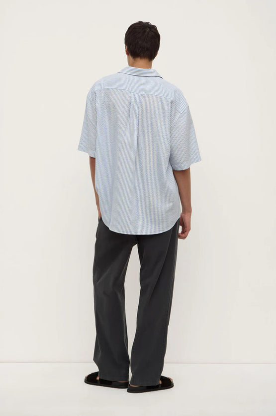 Assembly Ezra SS Shirt - Sora/White