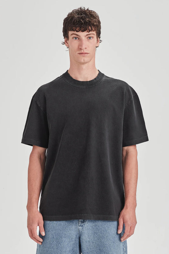 Commoners Heavy Jersey Boxy Tee - Black