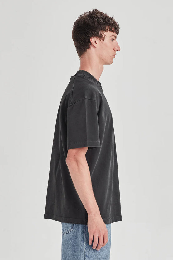 Commoners Heavy Jersey Boxy Tee - Black
