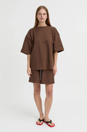 Blanca Hendrix Tee - Brown