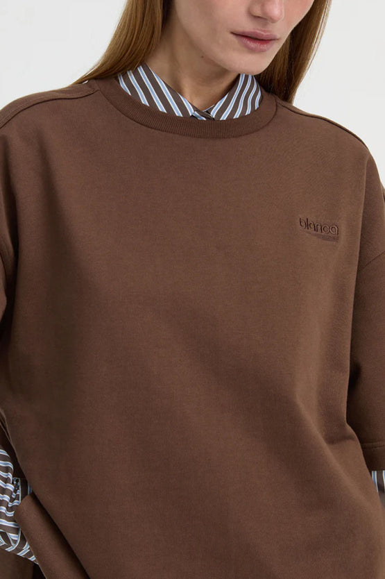 Blanca Hendrix Tee - Brown