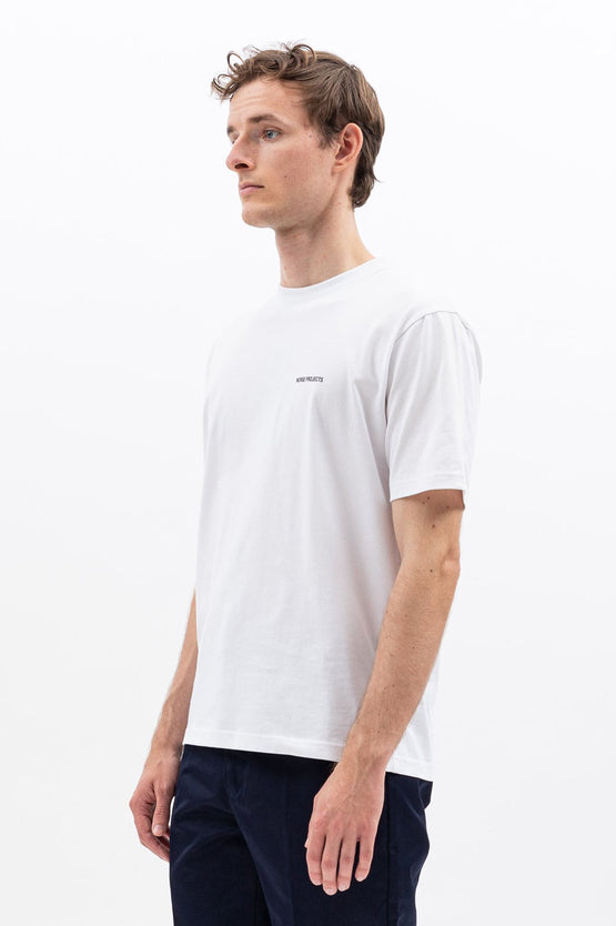 Norse Projects Johannes Standard Logo - White