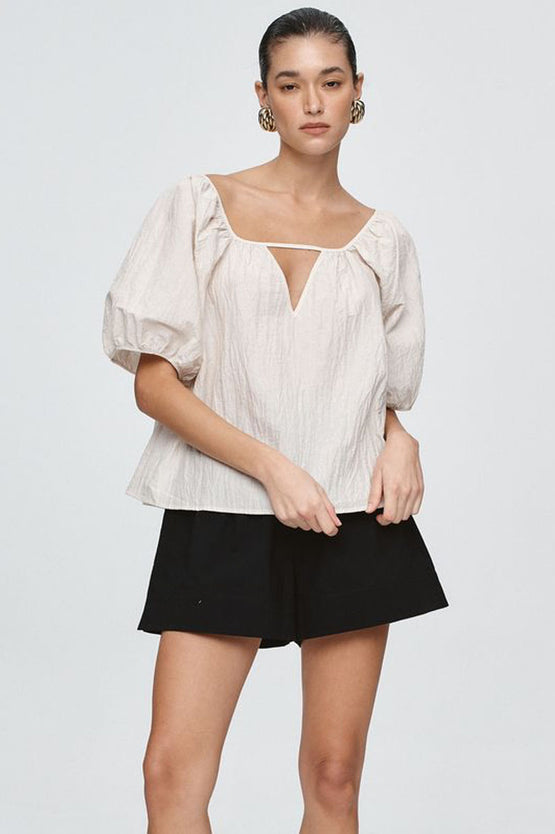 Marle Kendra Top - Cashew