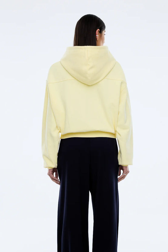Ena Pelly Sports Zip Through Hood - Lemon