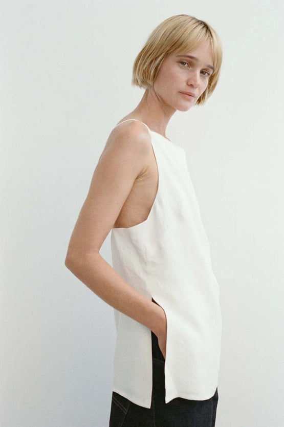 Friends With Frank Lila Cami - Off White