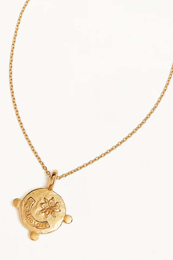 By Charlotte Luck & Love Necklace - Gold