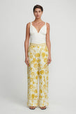 Hansen & Gretel Luna Wide Pant - Gold Nectar