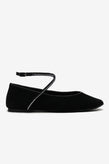 La Tribe Maggie Flat - Black / Crystal
