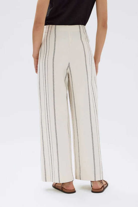 Assembly Matera Stripe Pant - Cream/Black