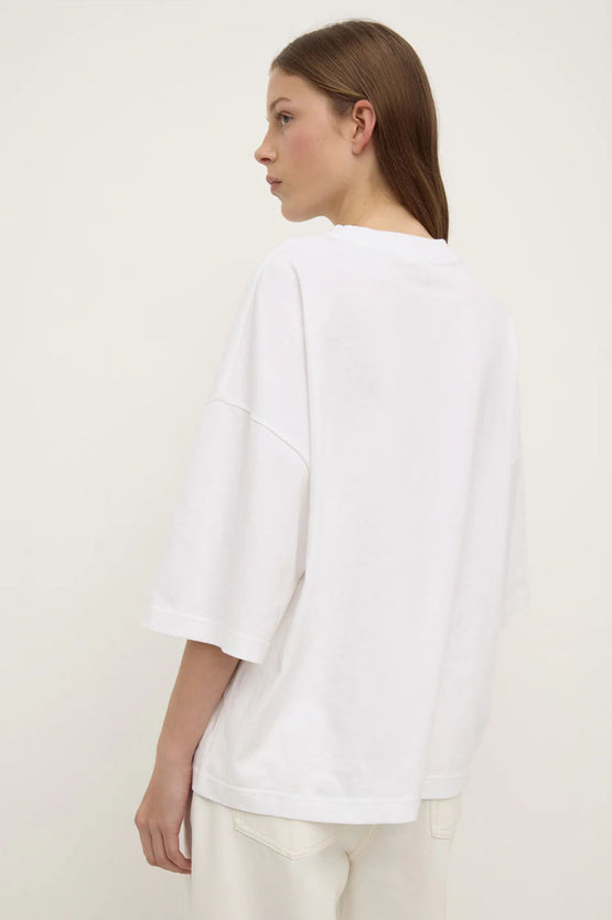 Assembly Max Cotton Oversized Tee - White