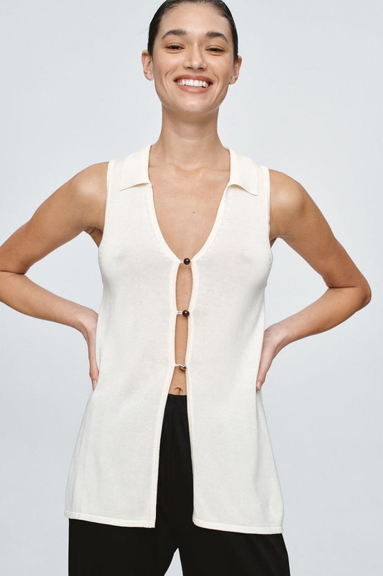 Marle Mo Top - Ivory