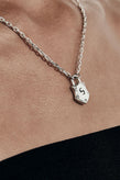 Stolen Girlfriends Club Shield Necklace - Silver