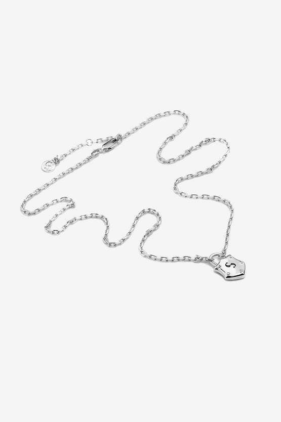Stolen Girlfriends Club Shield Necklace - Silver