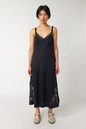Sylvester Nova Slip Dress - Black