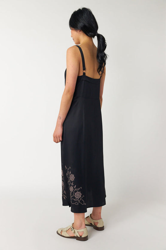 Sylvester Nova Slip Dress - Black