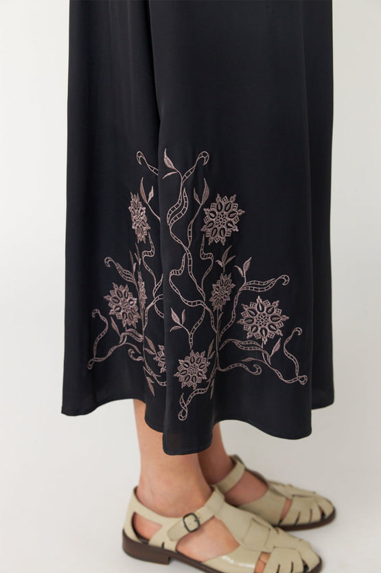 Sylvester Nova Slip Dress - Black