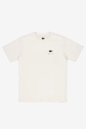 Just Another Fisherman On Patrol Tee - White
