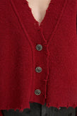 Blanca Pepa Cardigan - Burgundy