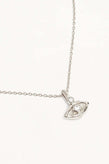 By Charlotte I Am Protected Necklace - Silver